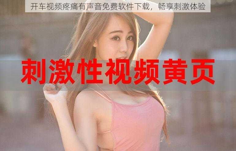 开车视频疼痛有声音免费软件下载,畅享刺激体验