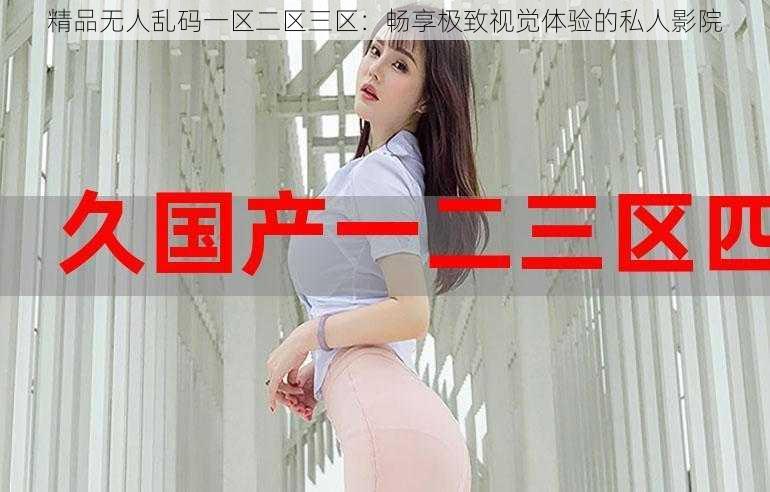 精品无人乱码一区二区三区:畅享极致视觉体验的私人影院