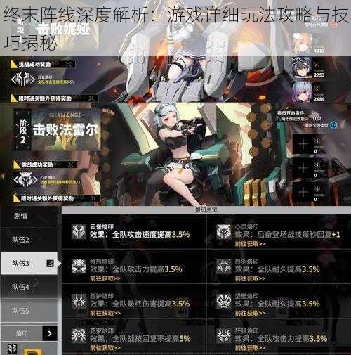 终末阵线深度解析:游戏详细玩法攻略与技巧揭秘